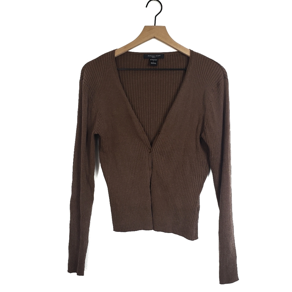 August Silk Ribbed Sweater
